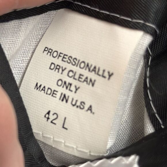 Givenchy Monsieur Multi Color Diamond Woven Blazer Size 42L C40 - Picture 11 of 11